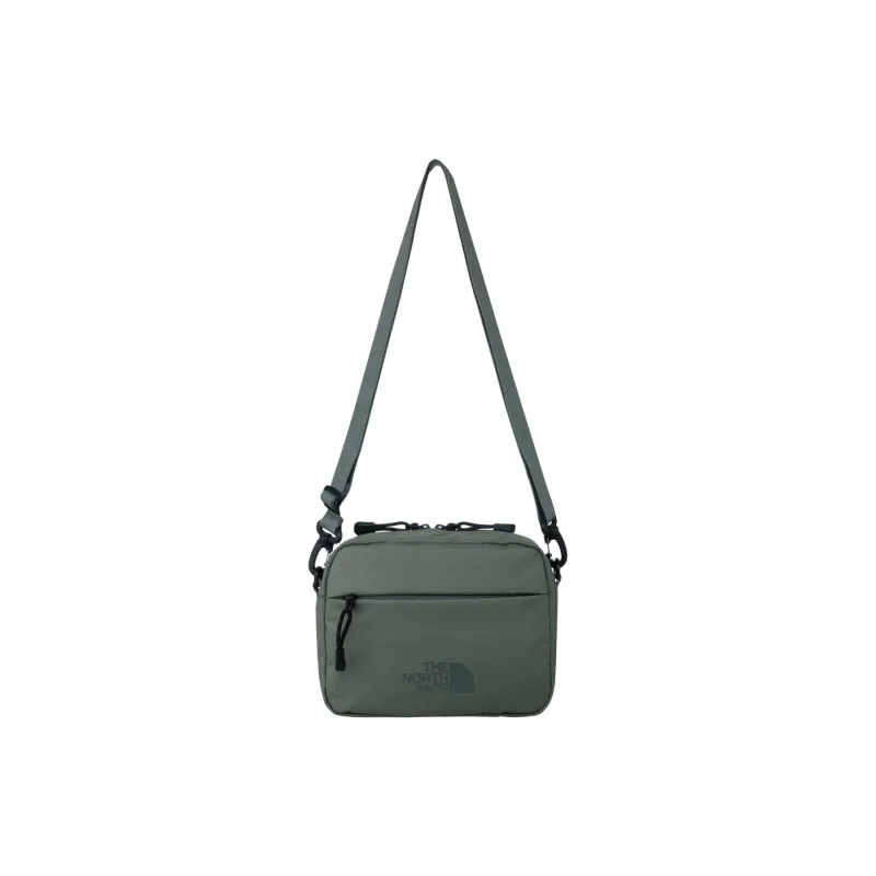 THE NORTH FACE Polyester Crossbody Bag Shoulder Bag Medium Size Unisex Khaki-0