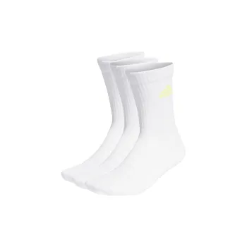 Adidas Cushioned Crew Socks Mid-Calf Socks Unisex 3 Pack White