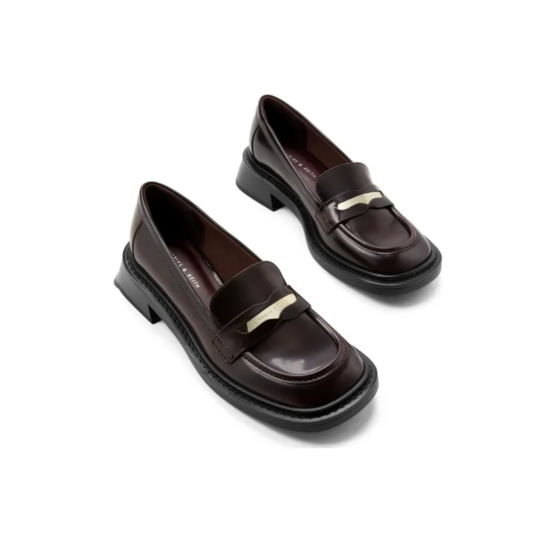 CHARLES&KEITH Loafers 3.4cm Women's-2