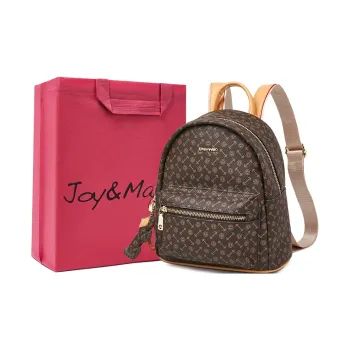 Joy&Mario PVC Travel Essentials Minimalist Casual Style Regular Women's Coffee/Ecru/Matcha