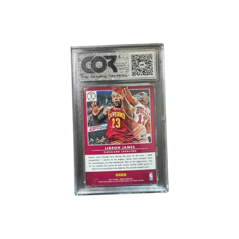 PANINI LeBron James Donruss 2014 15 Knight COR9 Points Graded Cards 1 Pc-1