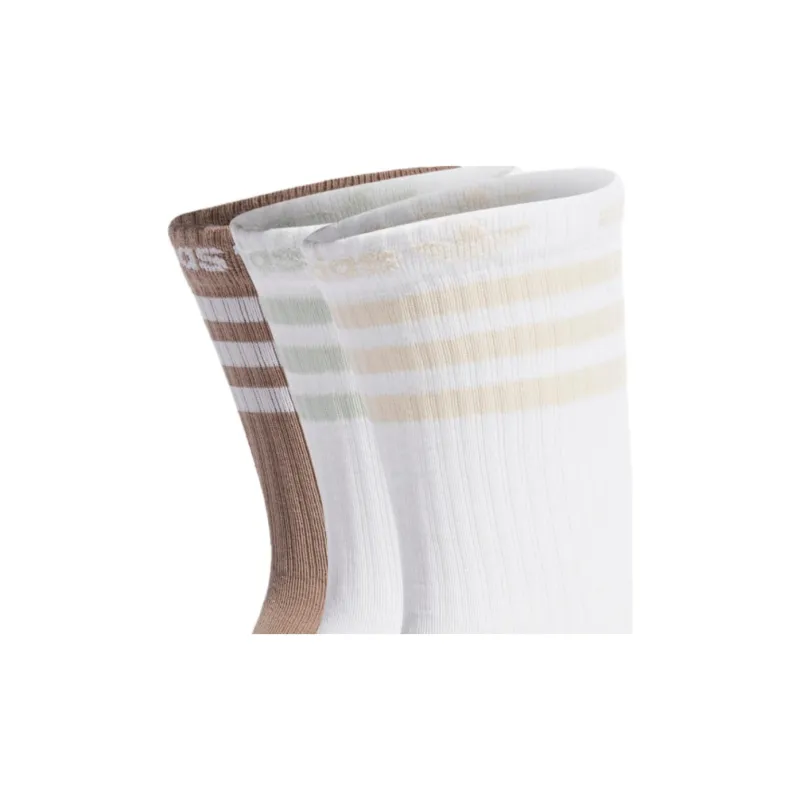 Adidas CREW SOCKS 3 PAIRS Mid Calf Socks Unisex 3 Pack-1