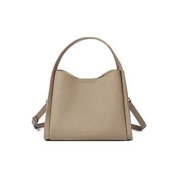 TUCANO Cow Leather With Synthetic Leather One Shoulder Handbag Regular Women's Khaki