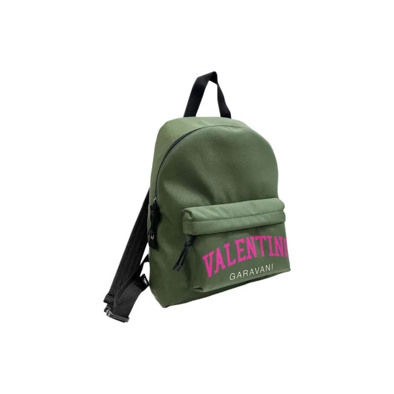 Valentino Polyamide Backpack Men's Green-1