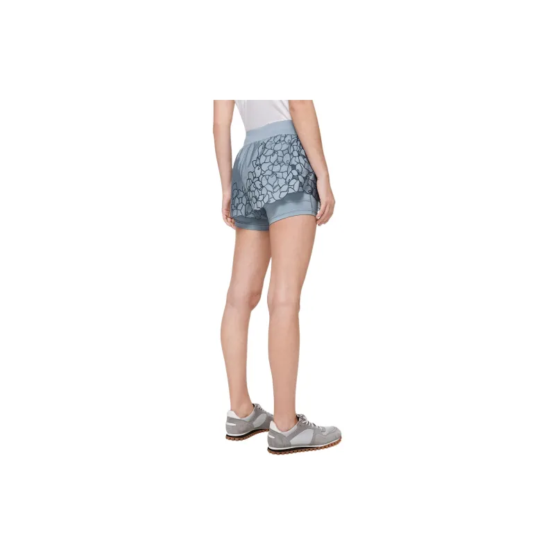 Lululemon Fabled Forest Sports Shorts Women's Denim Blue-1