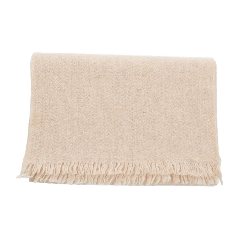 NAME.S 100% Cashmere Knit Scarves Unisex-3