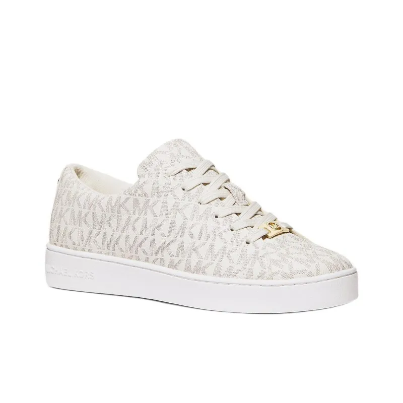 MICHAEL KORS Keaton Low-Top Skateboard Shoes Women's Vanilla-2