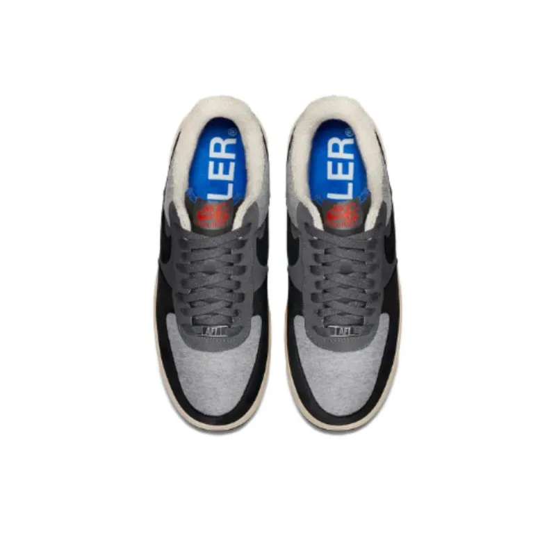 Nike Lunar Force 1 Loop Wheeler Qs 'Grey Heather Anthracite Dark Grey Sand'-2