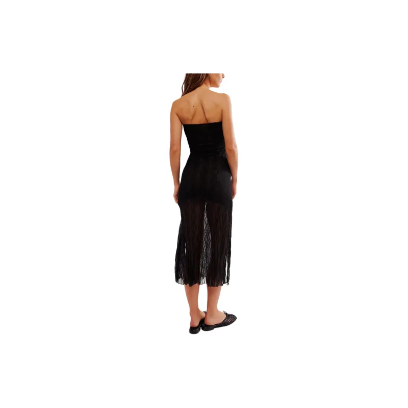 FREE PEOPLE Mariposa Tube Midi Slip Sleeveless Dress Women's Night/Evening-1