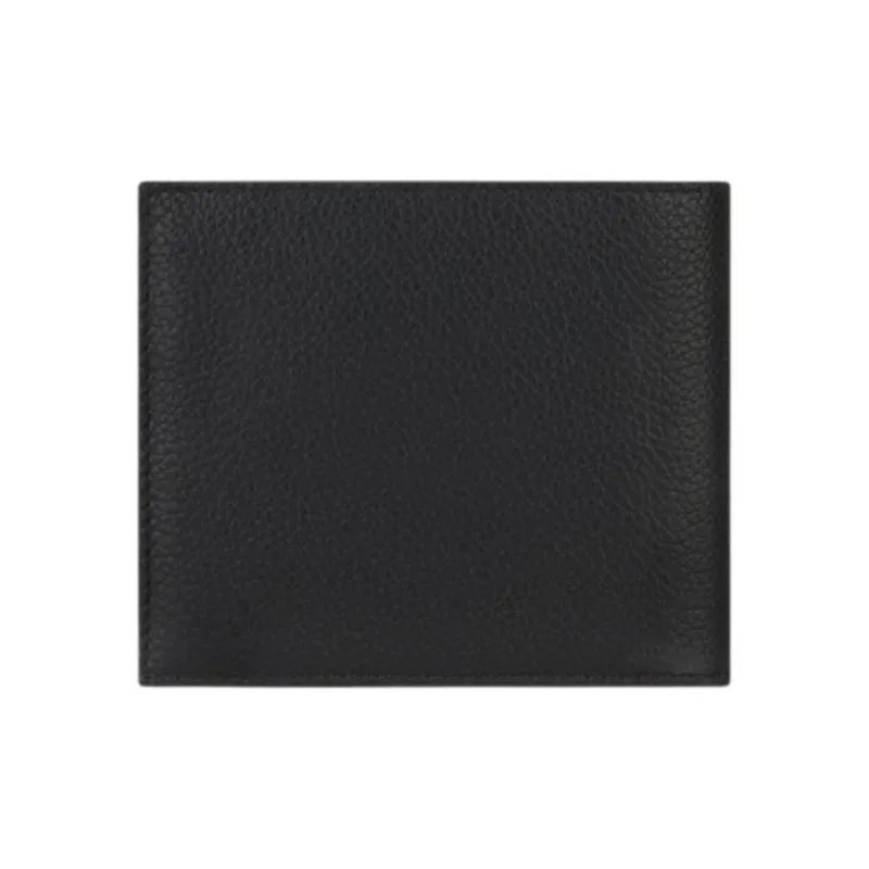 GIVENCHY Cow Leather Zero-Dollar Wallet Card Holder Wallet Men's Black-3