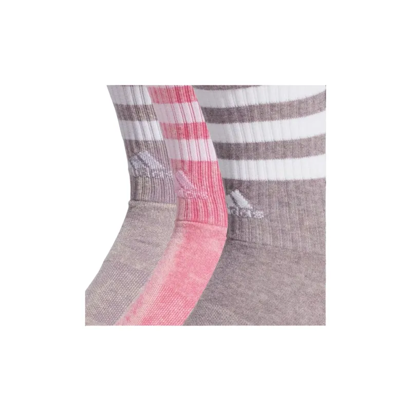 Adidas 3-STRIPES STONEWASH CREW SOCKS 3 PAIRS Mid-Calf Socks Unisex 3 Pack-1