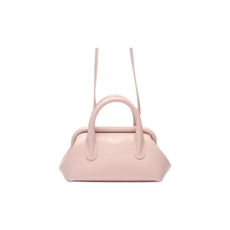 Blumarine Nappa Leather Shoulder Bag Crossbody Bag Handbag Mini Women's Pink-0
