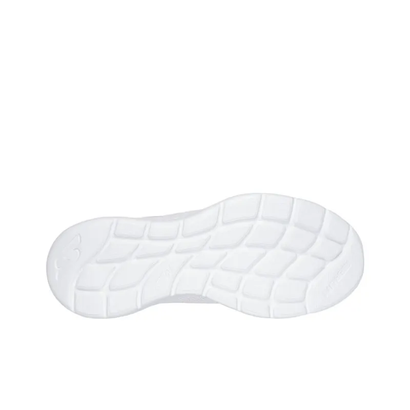 Skechers Slip Ins Slip Resistant And Breathable Low Top Running Shoes Men's White-4