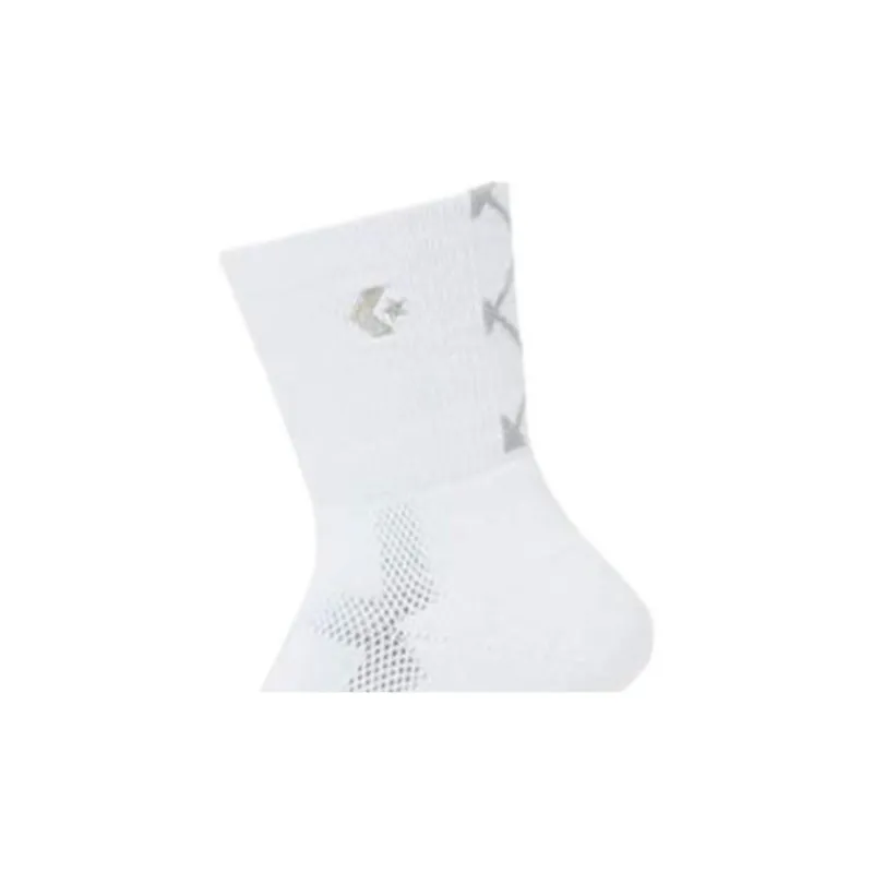 Converse Ankle Socks Unisex 1 Pack Gray White-1