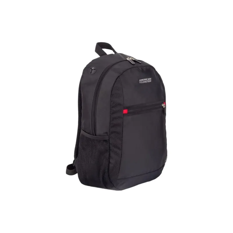 AMERICAN TOURISTER Polyester Backpack Medium Size Men's Black-1