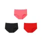 Melon Red+Black+Red/3 Pack