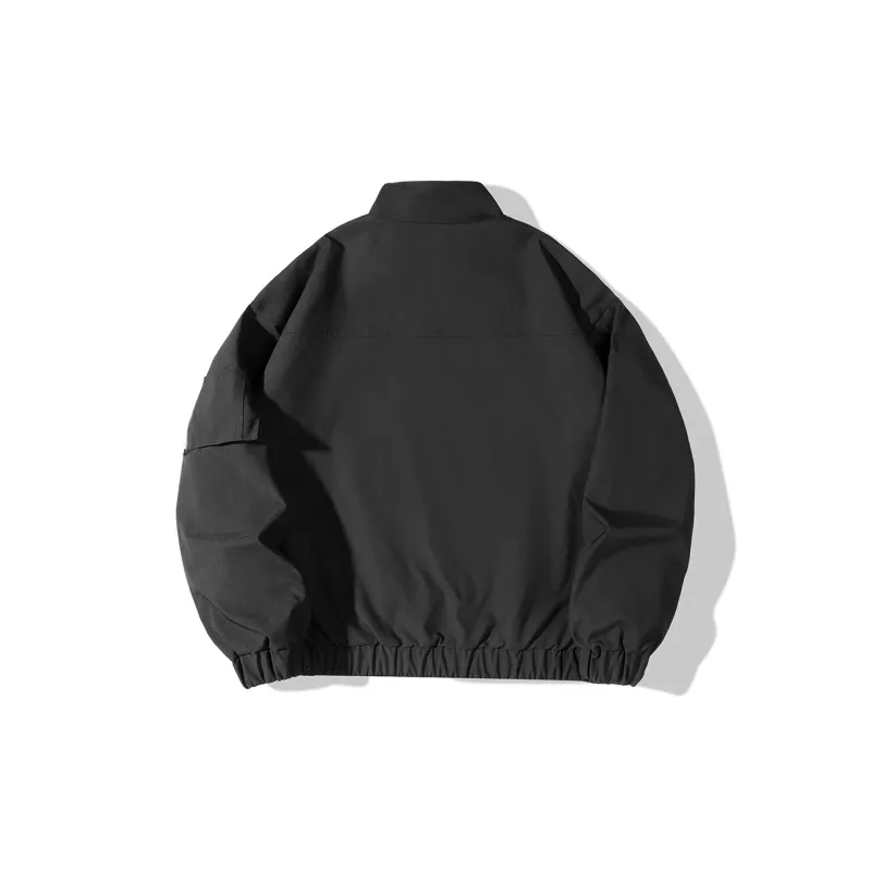 MZ Loose Fit Versatile Comfortable Stand Collar Jacket Unisex-1