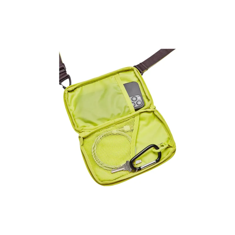 Under Armour Polyester Shoulder Bag, Crossbody Bag Trumpets Unisex Lime Yellow & Grayish Brown-3
