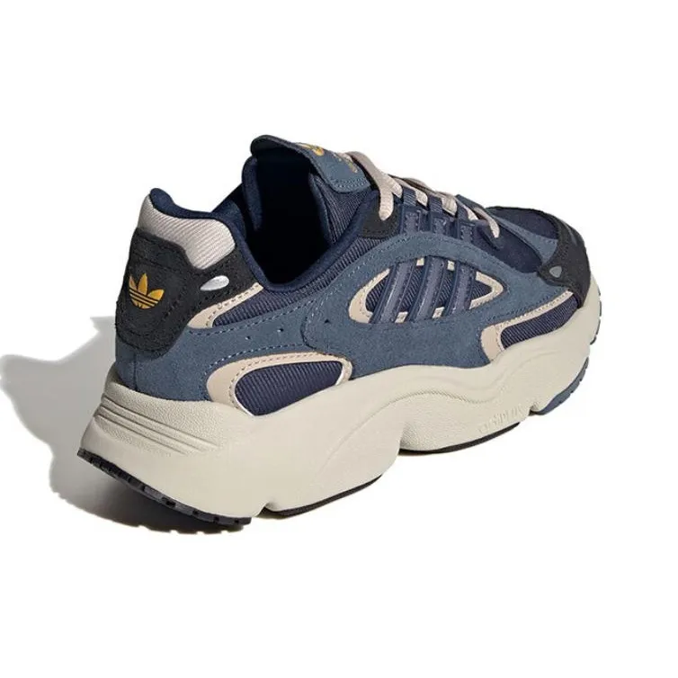 Adidas Originals Ozmillen Abrasion Resistant Breathable Cushioning Low Top Kids' Training Shoes Blue Teenagers-3
