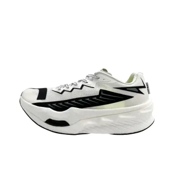 LOOP BURN Running Shoes Unisex Bright Light White Fashionable Versatile Comfortable