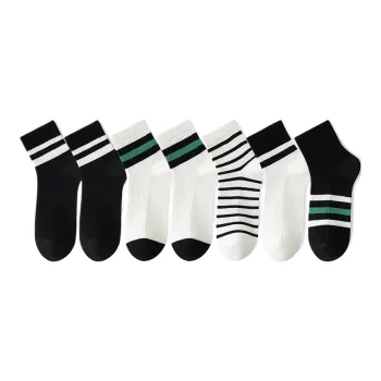 Lan Miao Mid-Calf Socks Men's 7 Pack