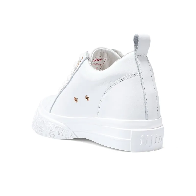 IiJin Slip-Resistant Low-Top Skateboard Shoes Women's-3