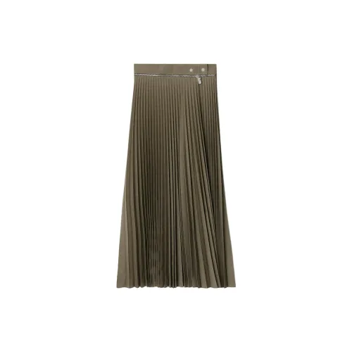 Burberry Casual Long Skirts Women's Elm Tree Heather Gray