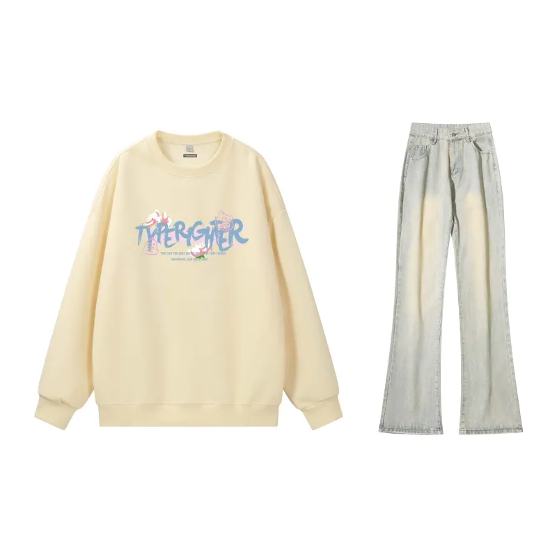 TYPERIGHTER Sweatshirt Set Unisex-14