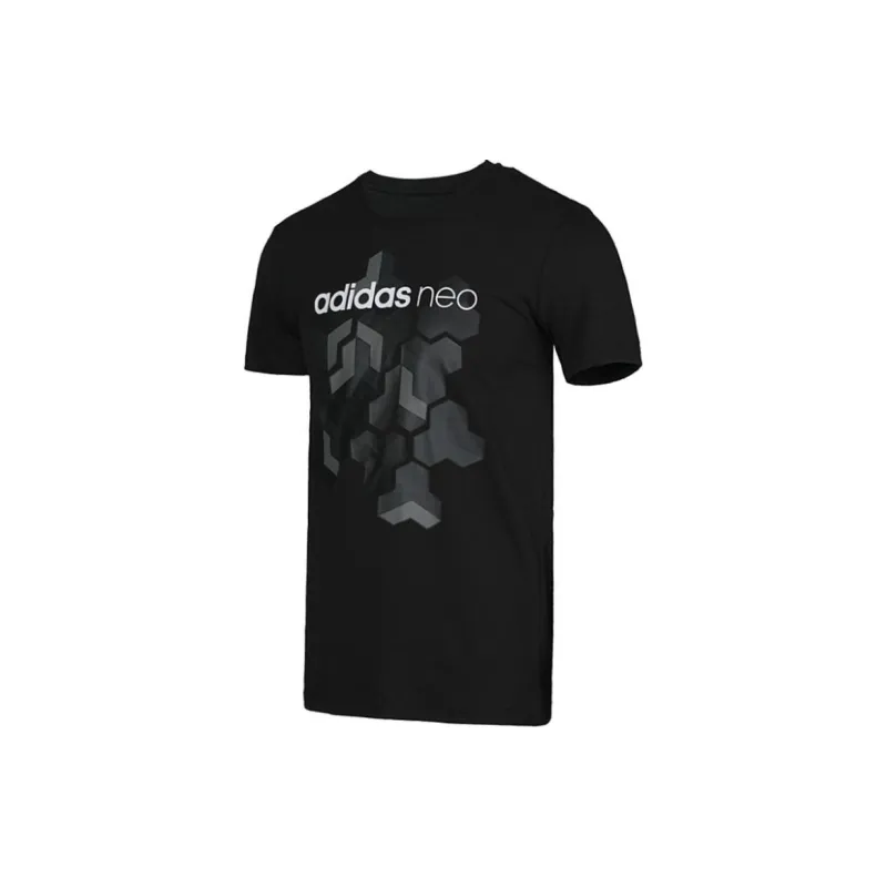 Adidas Neo CS BRND T T Shirt Men's Black-2