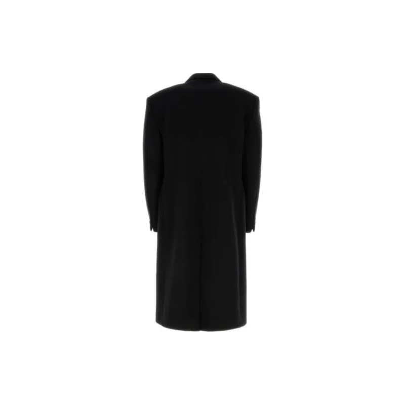 Balenciaga Collared Button-Up Coat-1