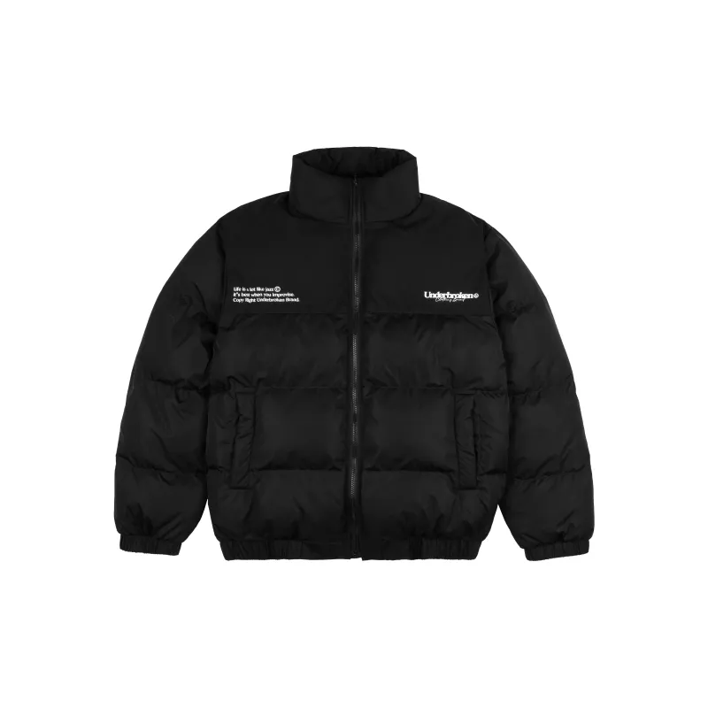 UDBK Puffer Jacket Unisex Black-1