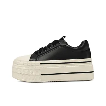 Rosa Bianca Lightweight Breathable Height Increasing Low Top Skateboard Shoes Women's