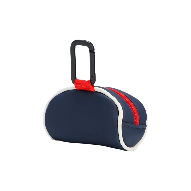 PUMA Synthetic Leather Sneaker Storage Bag Unisex Dark Marine Blue & Bright White & Deep Red-1