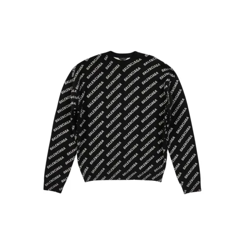 Balenciaga Sweaters Men Black