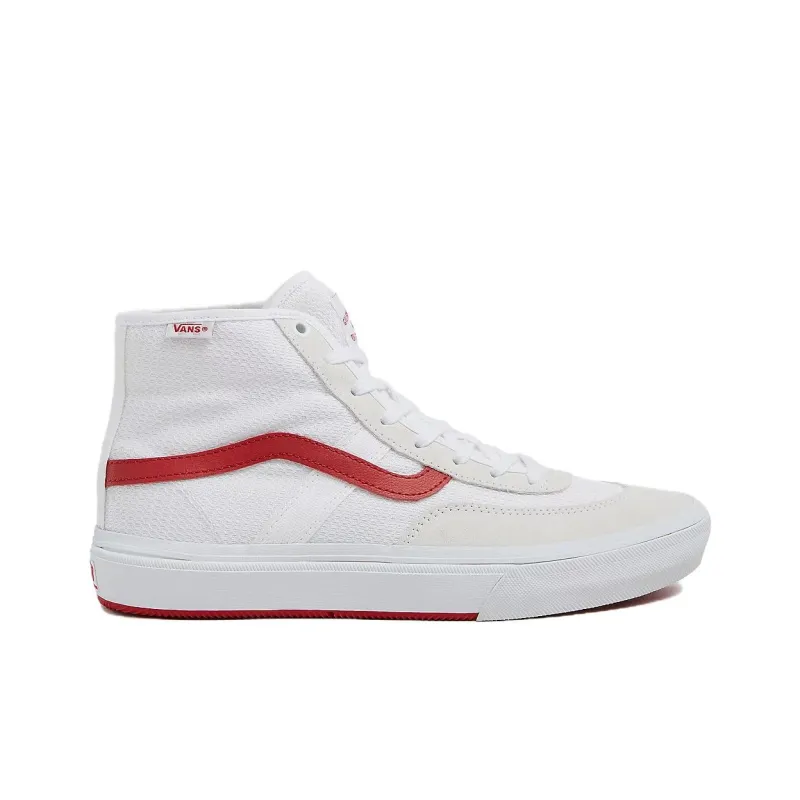 Vans Skate Gilbert Crockett High 'White Red'-1