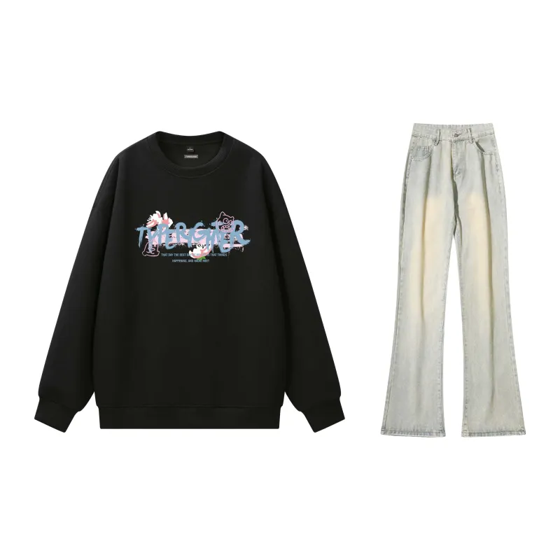 TYPERIGHTER Sweatshirt Set Unisex-5