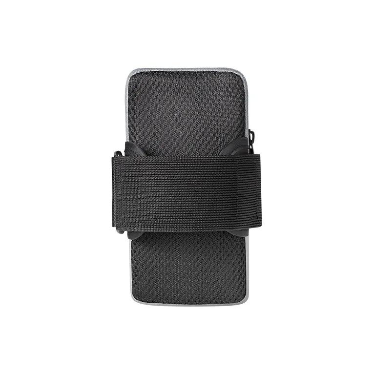 PEAK Waterproof Fabric Running Bag, Cell Phone Arm Bag Unisex Gray-2