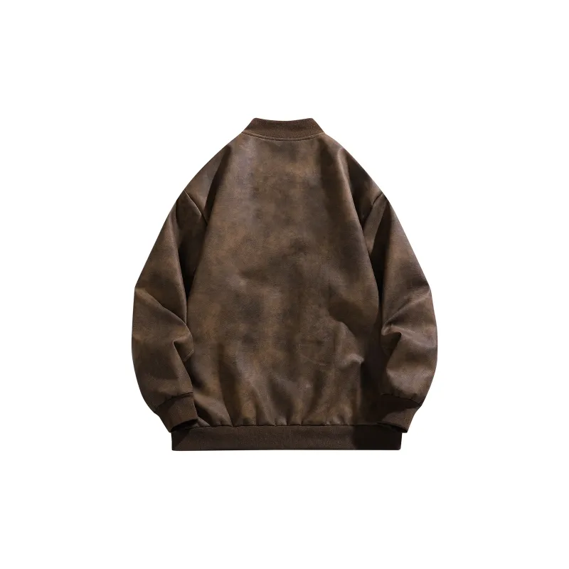 VniVerseVClub Jackets Coats Unisex Brown-1