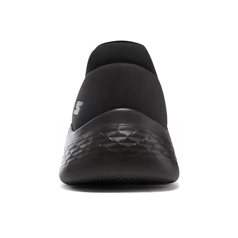 Skechers Go Walk Fle Cushioning Anti Slip And Wear Resistant Low Top Casual Shoes Men's Black-3