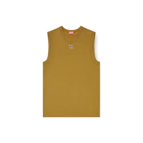 DIESEL Tank Tops Men Light Brown