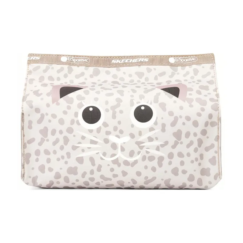 Skechers Fabric Storage Bag Medium Size Unisex Pink-0