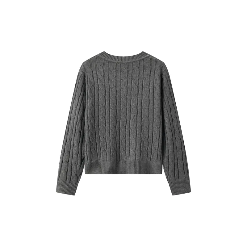 SEM/R Winter Twill Top Vintage Inspired Knitwear Women's-1