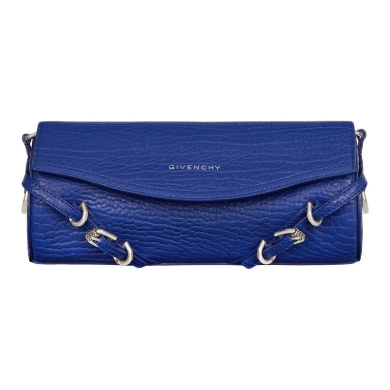 Givenchy Grain Calfskin Shoulder Bag, Crossbody Bag Men's Sapphire Blue-0