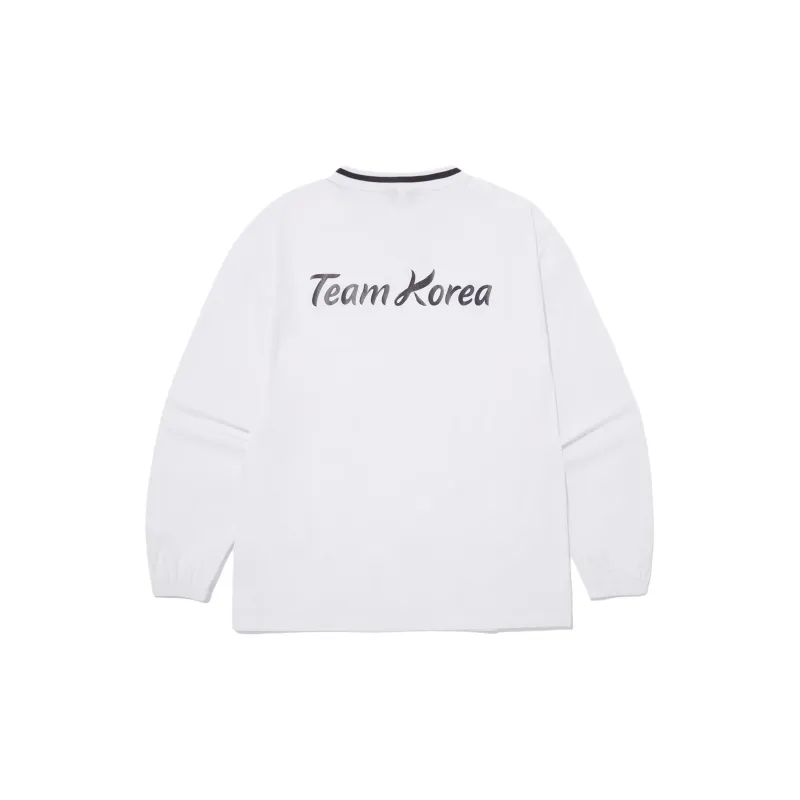 THE NORTH FACE PO TEAMKOREA ICE RUN V T Shirt Men's White-1