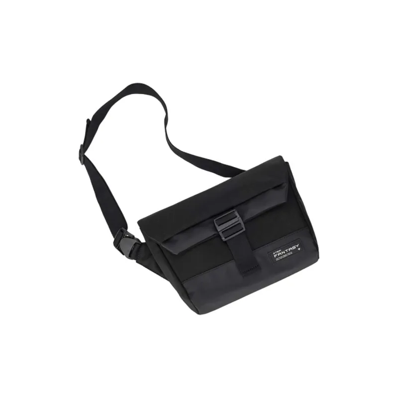 XTEP Fabric Crossbody Bag Shoulder Bag Unisex Black/Gray-3