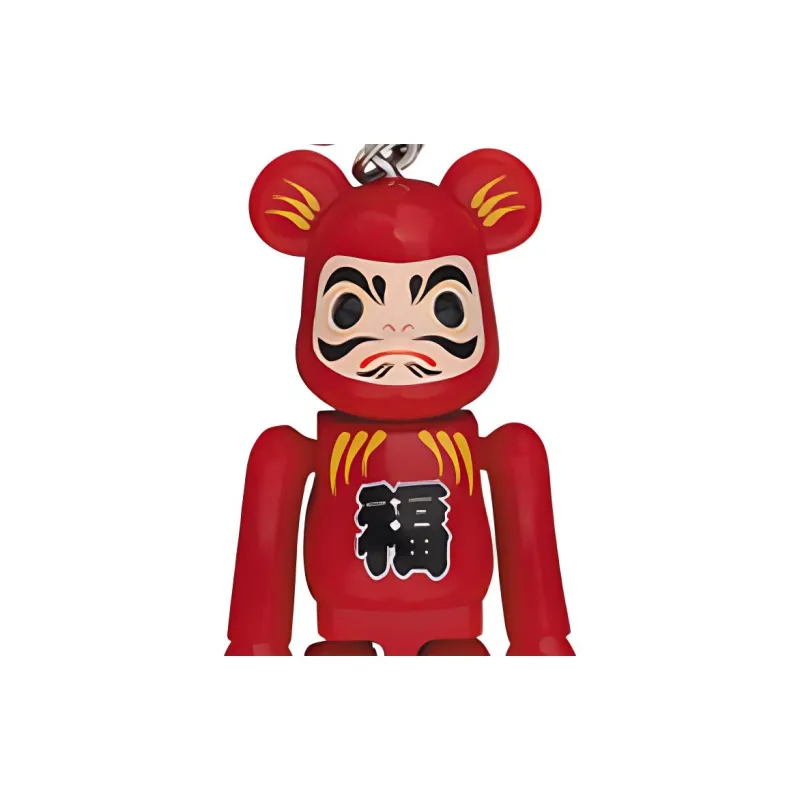 BE@RBRICK Happy Dharma Keychain Red Trend Based Products-3