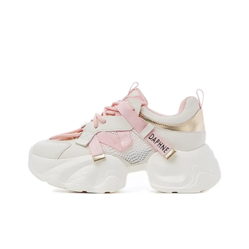 DAPHNE Height Increasing Low Top Chunky Sneakers Women's-6