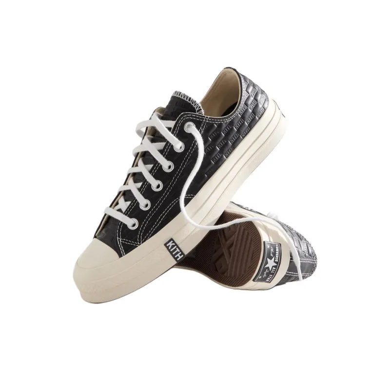 Converse Kith X Chuck 70 Low 'Black Monogram'-5