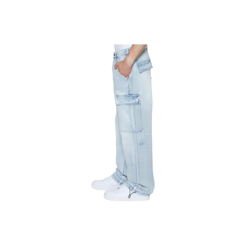 Ksubi Cargo Pants Men Blue-2