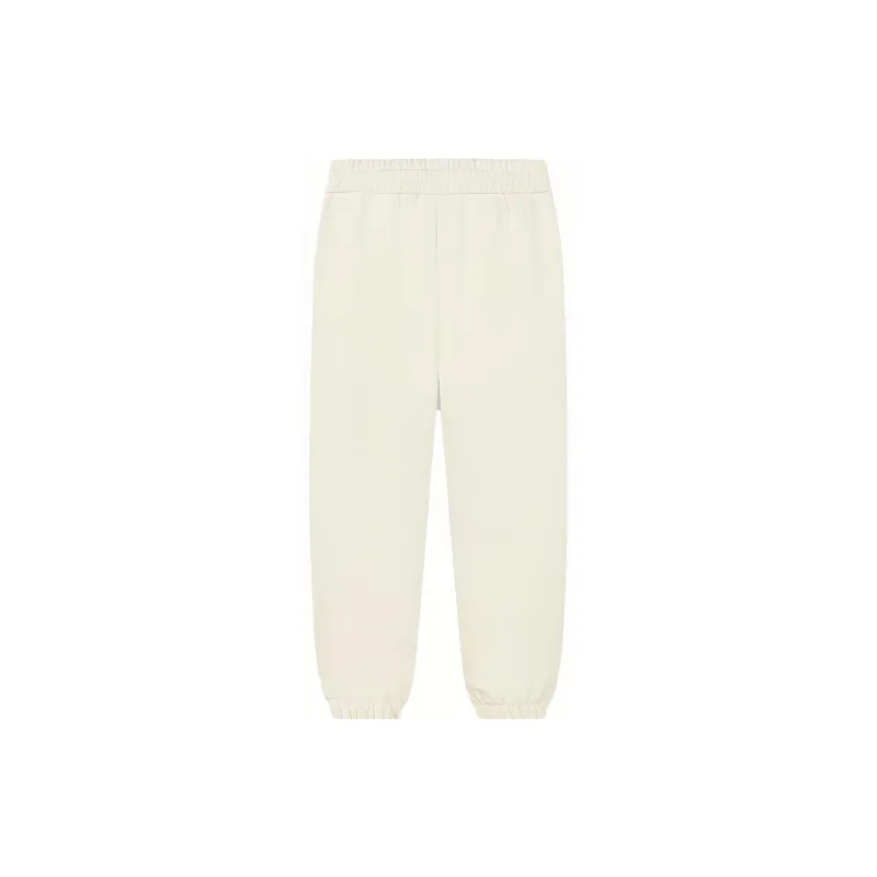 FILA Knitted Sweatpants Women's Milk Salt White-1
